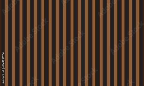 Vertical brown and black stripes pattern seamless background vector