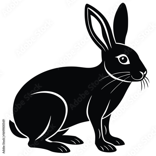Hare Silhouette