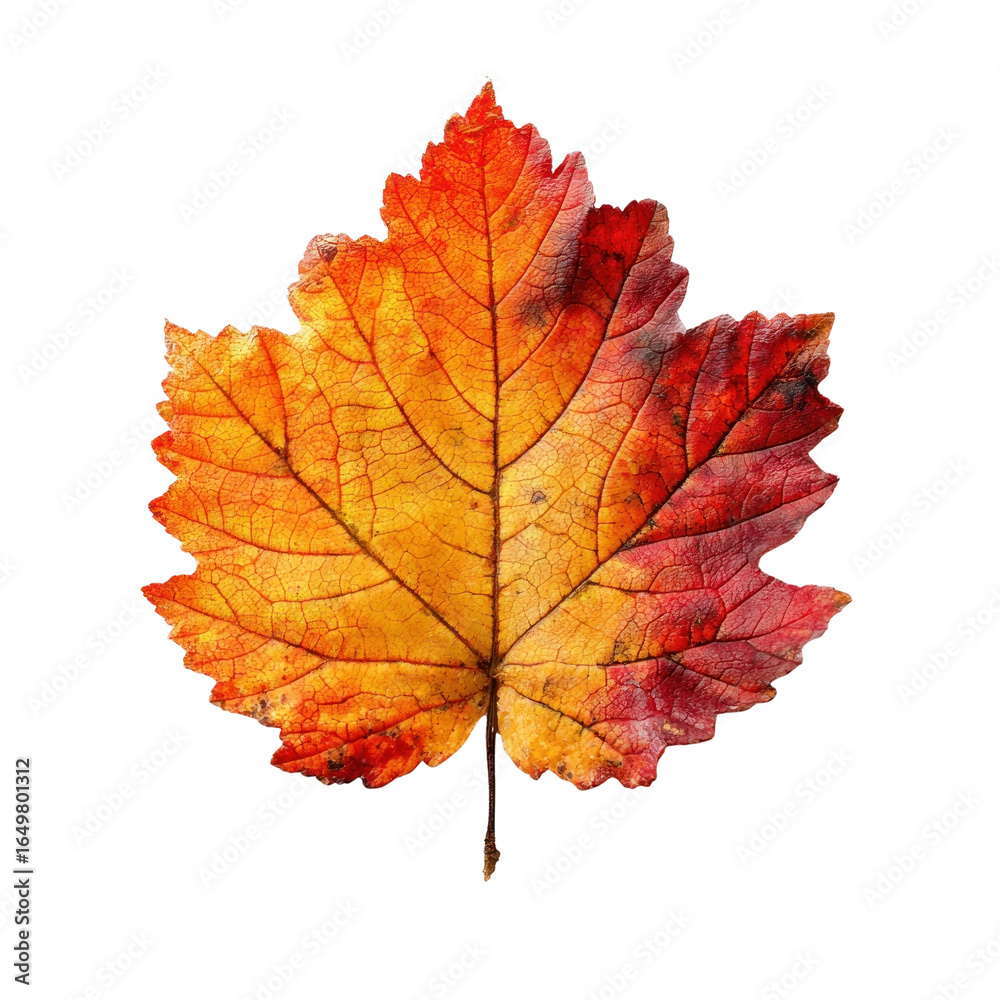 Fototapeta premium PNG Autumn leave maple leaf photography.