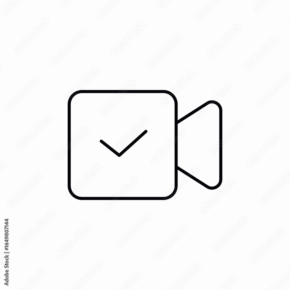 video call available icon sign vector video call available icon sign vector