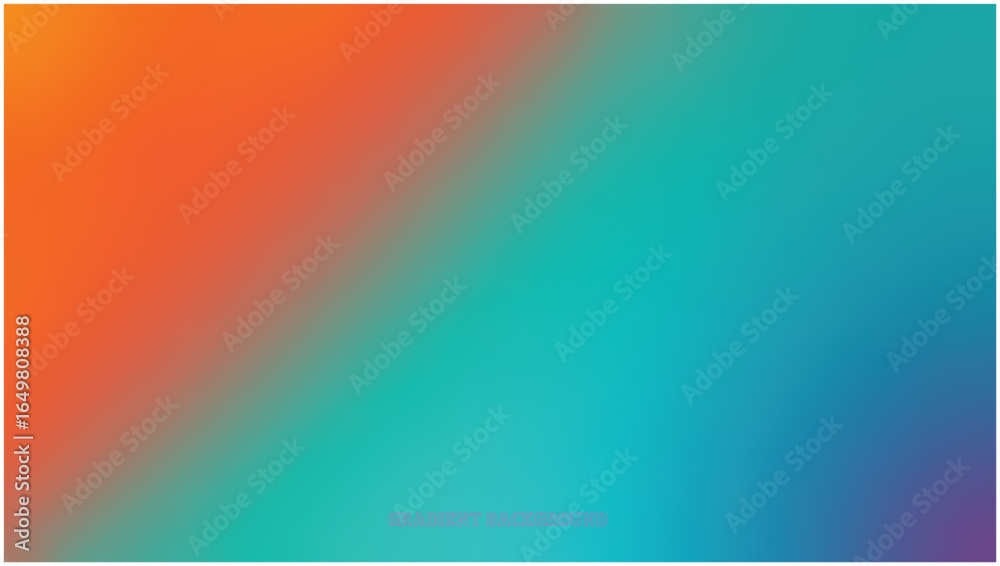 Naklejka premium Colorful gradient background with smooth transition and modern abstract design style