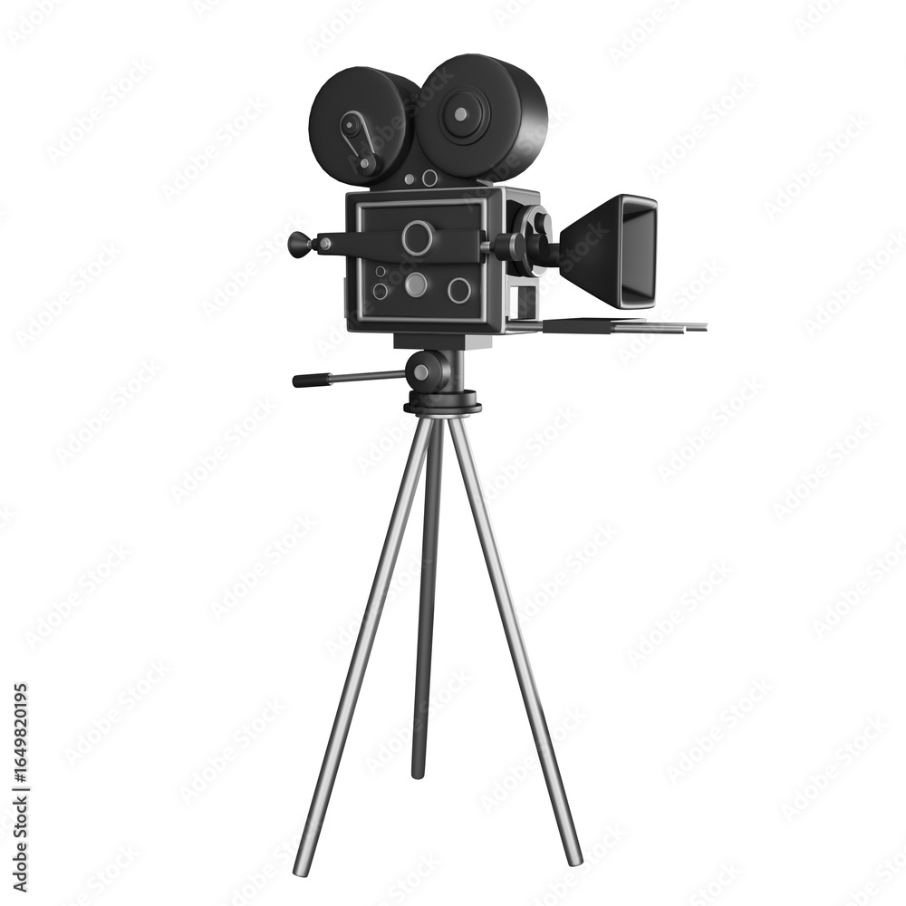 Obraz premium 3D cinema camera