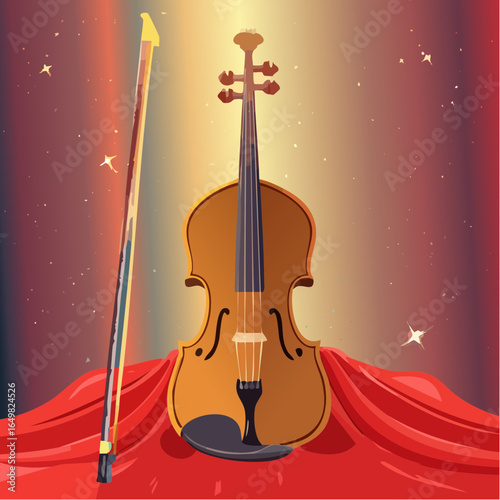 violin and bow