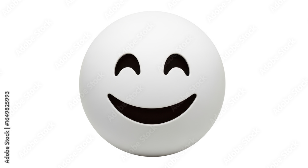 Fototapeta premium Isolated Smiley