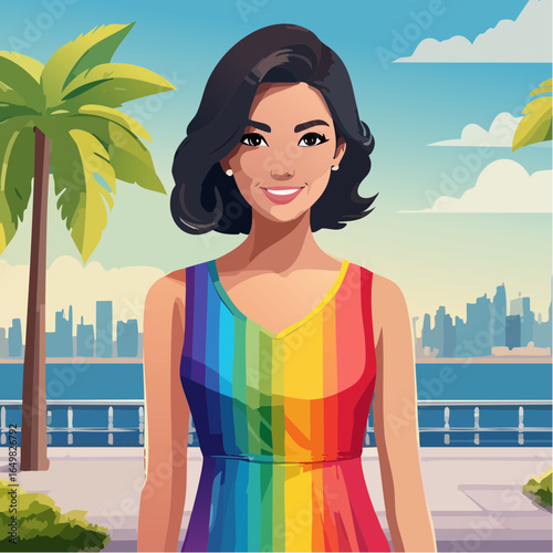 girl on the beach