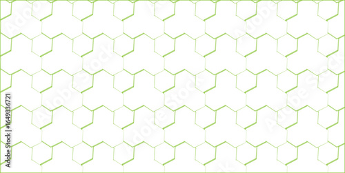 Green Hexagon Pattern. Abstract Honeycomb Pattern in Green. Geometric Green Hexagonal Grid. They accurately describe the primary visual elements of the image, which are green hexagons arranged. 