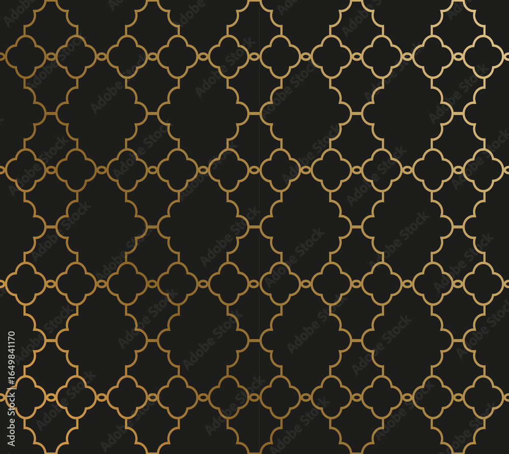Naklejka premium Abstract golden pattern