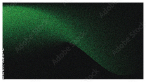 Green grainy gradient with dark shadow, perfect for backgrounds and overlays, adding depth and texture to your designs