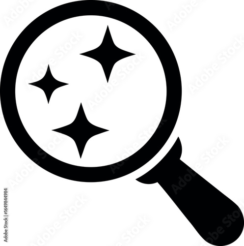  Loupe icon vector. Search icon vector illustration. 