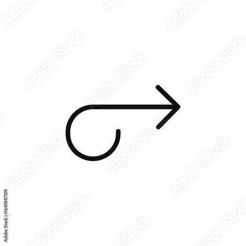 arrow forward icon sign vector