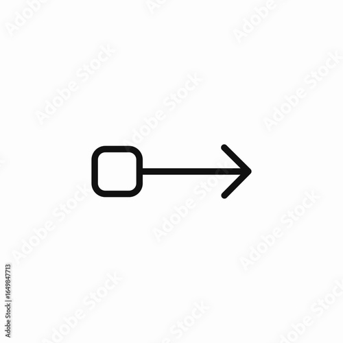 drag right icon sign vector