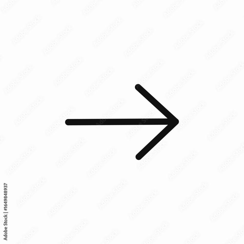 point right icon sign vector point right icon sign vector