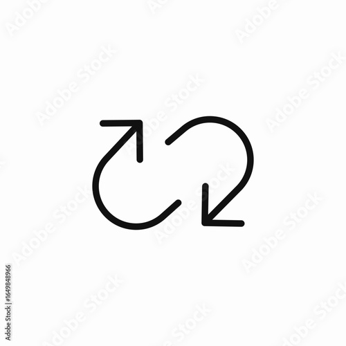 redo action icon sign vector