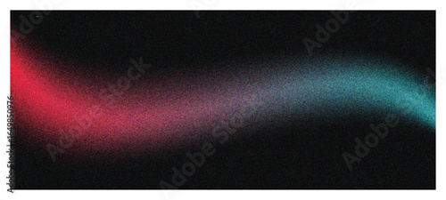 Gradient light painting with red and blue hues on a dark background for modern design