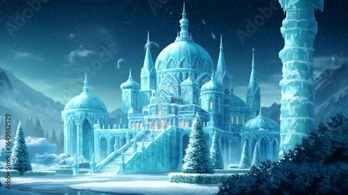 Enchanted Ice Palace: A Winter Wonderland