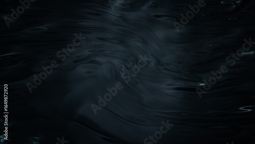 Black Water Flowing Texture Animation. 4k animation of an abstract black water fx flowing texture background with oil liquid patterns streaming