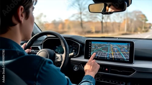 Modern Navigation System in Car