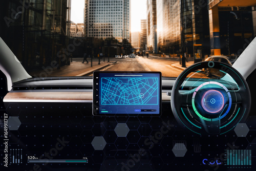 Autopilot EV electric vehicle with digital control system