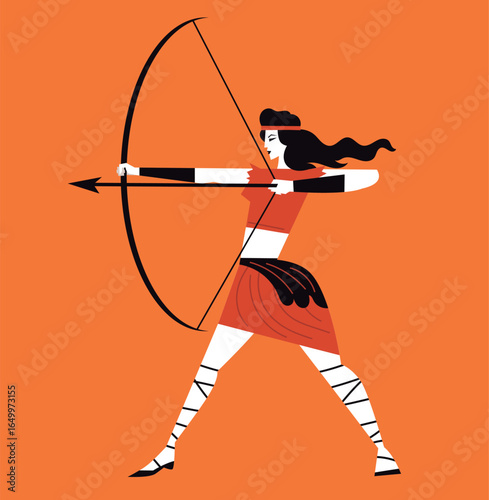 greek mythology artemis huntress goddess 