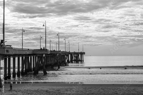 Manhattan Beach is not very famous but a special beach in Los Angeles