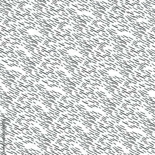 Small short lines or strokes create a noisy texture or imitate a wooden surface.