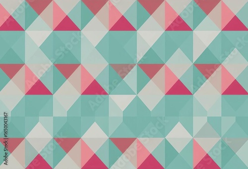 Wallpaper Mural Seamless geometric vector pattern; minimal shapes, abstract background, trendy, textile, modern, artistic, simplicity,  subtle,  shapes Torontodigital.ca