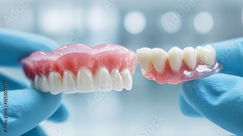 Dentures Dental Prosthetics Oral Health Hygiene Teeth Orthodontics Dentistry Impression Care Cosmetic Gum Resin Materials Restoration Technician 