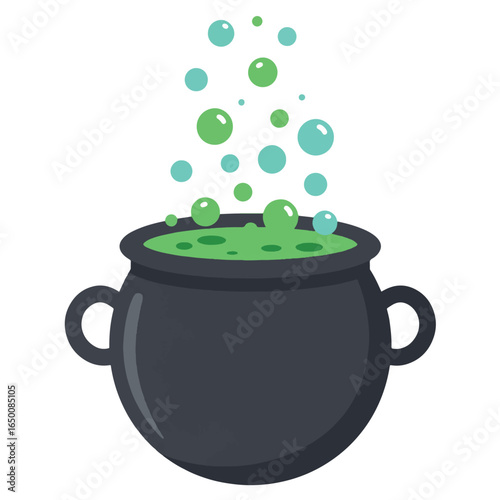 Cartoon voodoo doll with stitches and pins, blood stain on its chest, simple design.