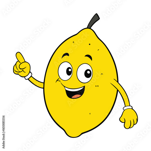 Meet Lemon Pucker, a zesty, cheerful character with a bright yellow peel and a playful wink, spreading tangy fun and citrusy smiles everywhere!
