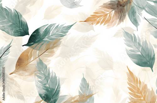 watercolor autumn background