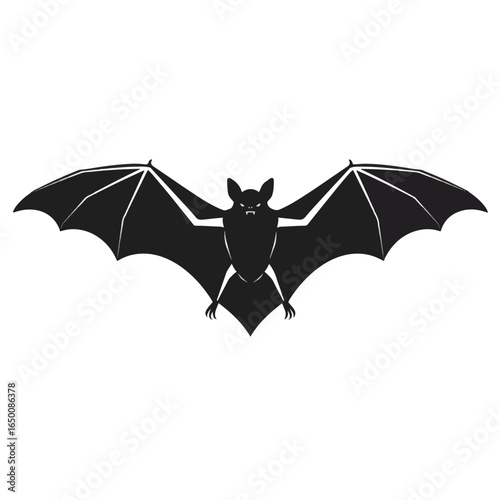 Cartoon voodoo doll with stitches and pins, blood stain on its chest, simple design.