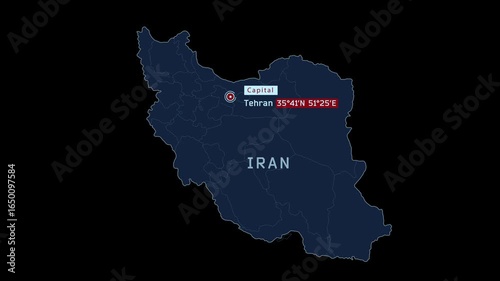 Map country, locations, geography