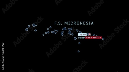 Map Highlighting Location