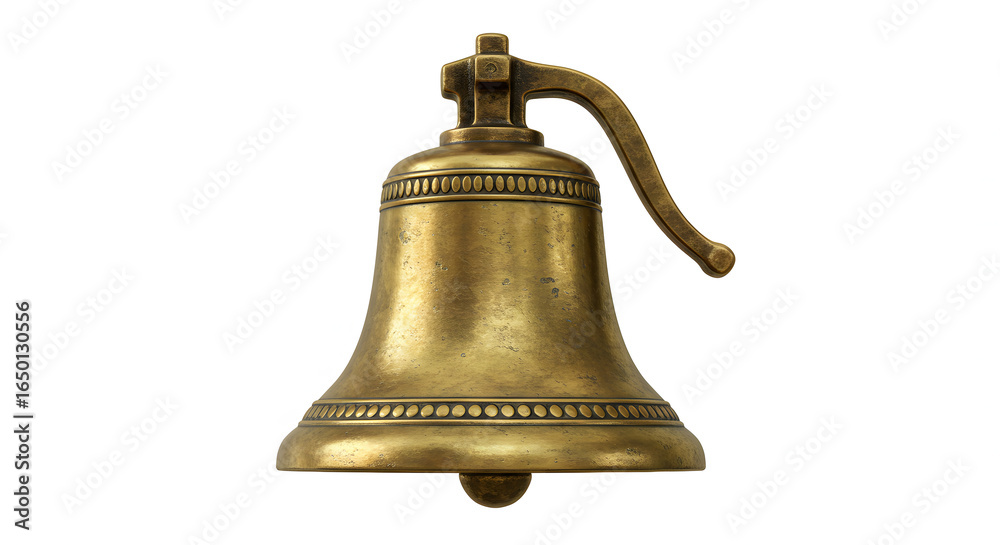 Golden Bell for Pirate Ship Signal Golden Bell for Pirate Ship Signal