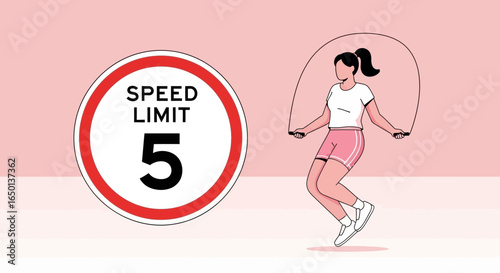 Achieving Fitness Goals By Integrating Movement And Setting Personal Speed Limit