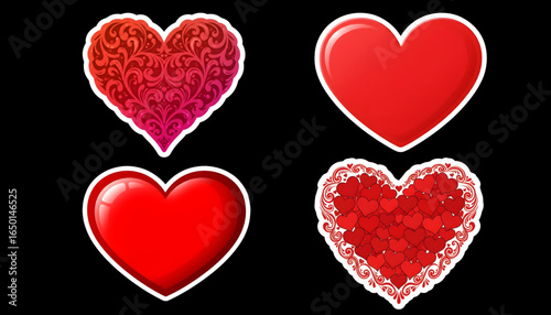 Varieties of Love: Heart Designs