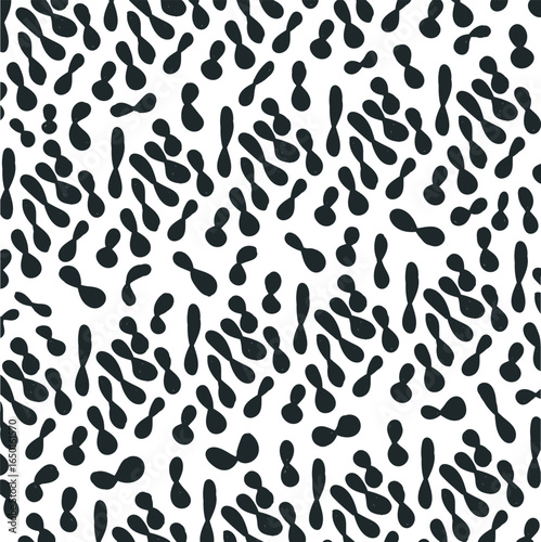 The raised spots create texture.