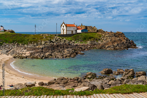 Camino Portugues Coastal Route in Matosinhos, Portugal