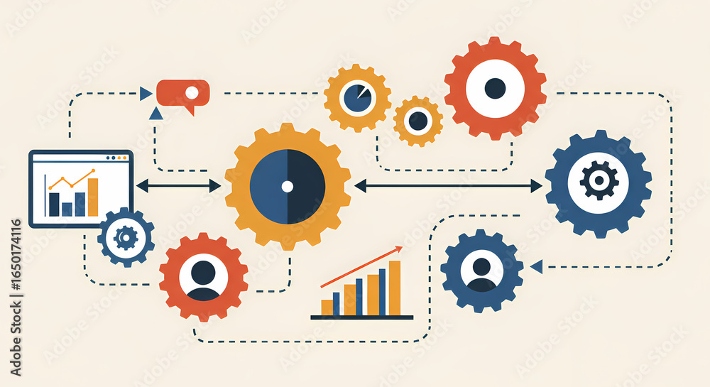 Unlocking Business Growth A Visual Representation of Business Intelligence and Process Optimization with Interconnected Gears and Data Analytics Unlocking Business Growth A Visual Representation of Business Intelligence and Process Optimization with Interconnected Gears and Data Analytics