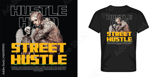 Urban Streetwear T Shirt Design