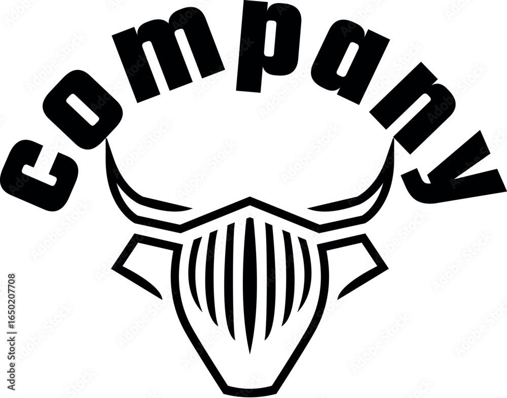bull logo icon bull logo icon