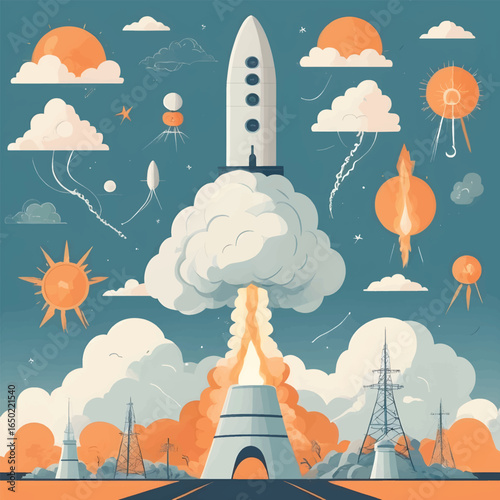 International Day of Human Space Flight Concept