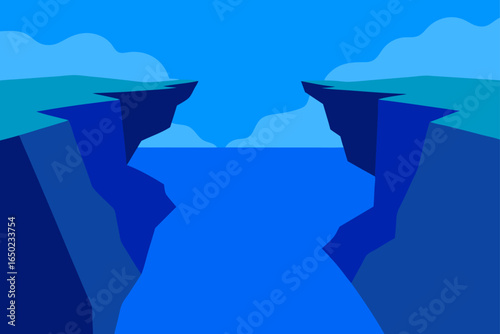 oil tanker in the mountains