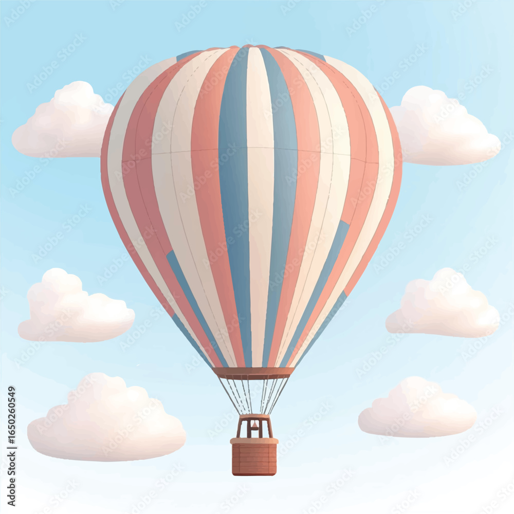 Fototapeta premium a hot air balloon