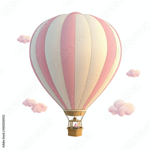 a hot air balloon