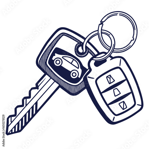 vector key icon