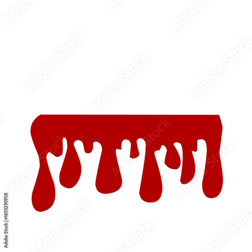 Dripping blood