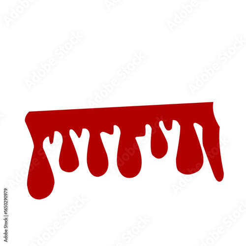 Dripping blood