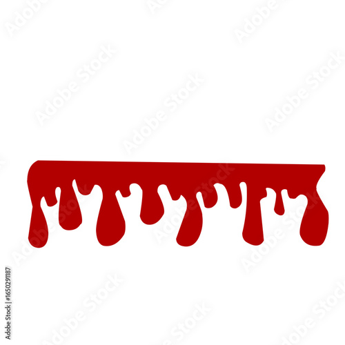 Dripping blood