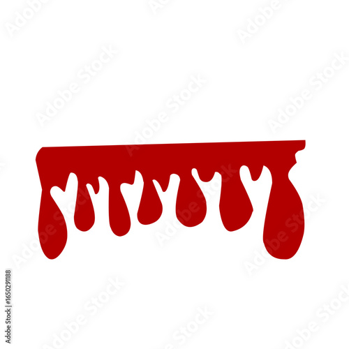 Dripping blood